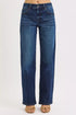 RISEN Mid Rise Wide Baggy Jeans