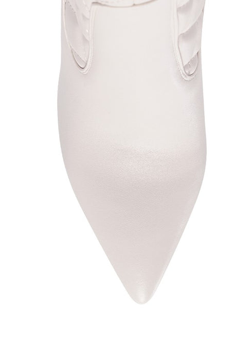 Winter White Quilt Boot