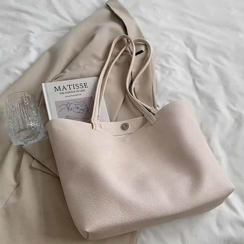 PU Leather Tote Bag