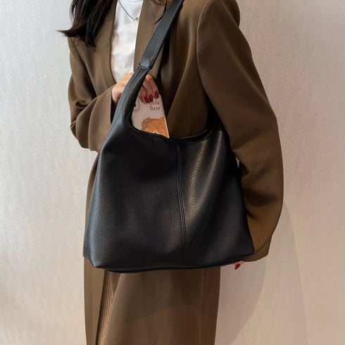 PU Leather Shoulder Bag