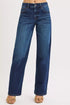 RISEN Mid Rise Wide Baggy Jeans