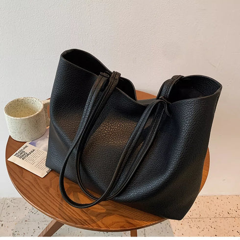 PU Leather Tote Bag