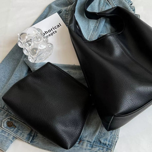 PU Leather Shoulder Bag