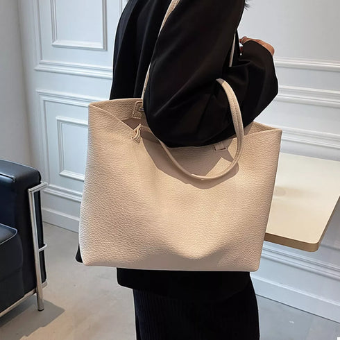 PU Leather Tote Bag