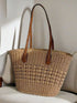 Woven Straw Shoulder Bag