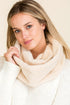 Ivory Faux Fur Infinity Scarf