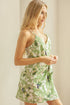 Floral Print Wrap Dress