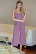 Take It Easy Mauve Cowl Neck and Pants Loungewear Set