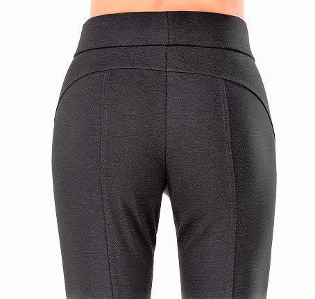 Stretchy High Waist Black Leggings