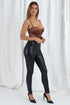 Dynamite High Waisted Faux Leather Leggings