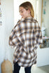 Soft Oversized Plaid Woven Shirt