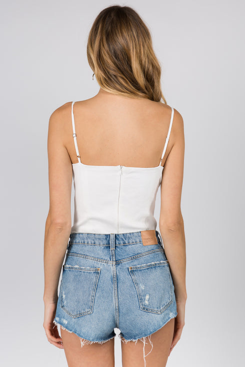 To Die For White Bodysuit