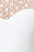 Lacey Shoulder White Bodysuit