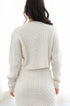 Dreamy Ivory Cable Knit Sweater