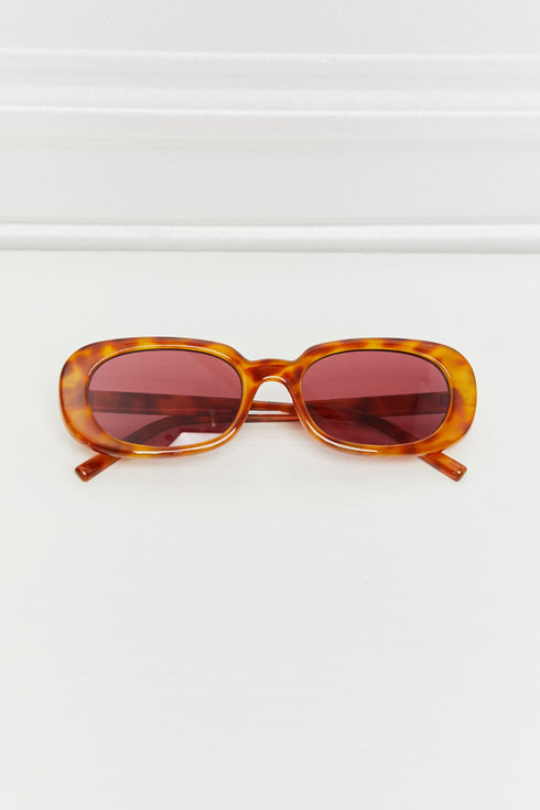 Zoe Oval Full Rim Sunglasses