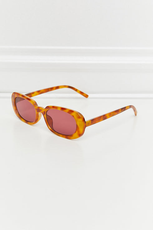 Zoe Oval Full Rim Sunglasses
