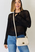 David Jones Faux Leather Crossbody Bag