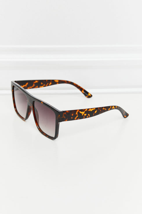 Mia Tortoiseshell Square Sunglasses