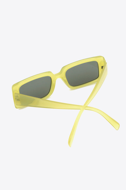 Celine Lime Rectangle Sunglasses