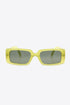 Celine Lime Rectangle Sunglasses