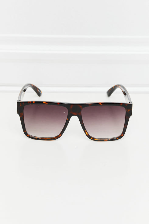 Mia Tortoiseshell Square Sunglasses