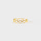 Heart Shape 18K Gold-Plated Ring