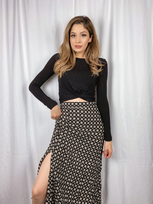 Sunflower Chic Maxi Skirt