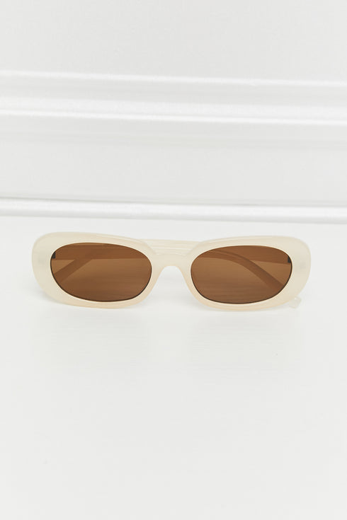 Zoe Oval Full Rim Sunglasses