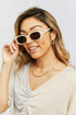 Zoe Oval Full Rim Sunglasses