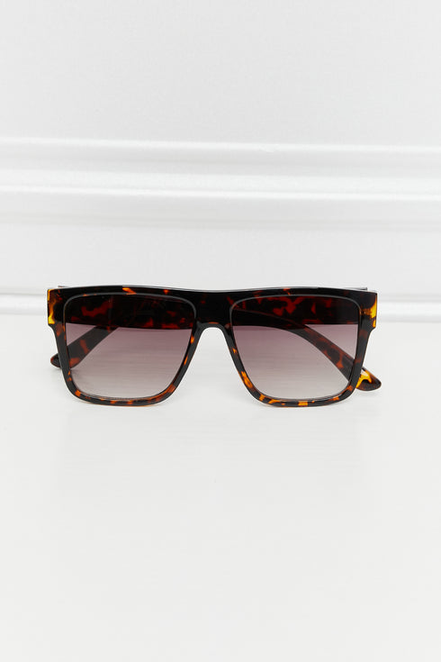Mia Tortoiseshell Square Sunglasses