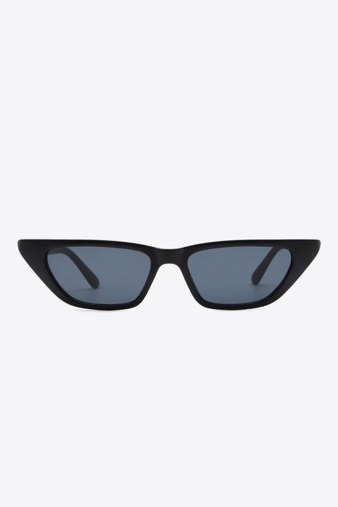 Gabrielle Black Cat Eye Sunglasses