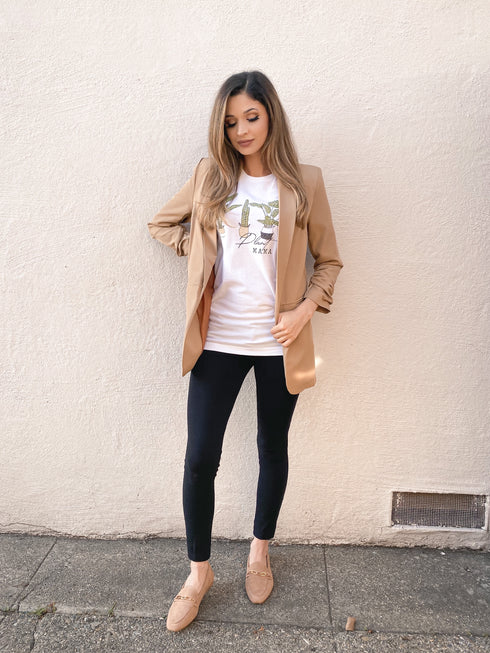Plant Mama White Graphic Tee